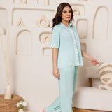 Mint Wave Pyjama Set