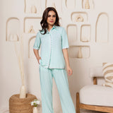 Mint Wave Pyjama Set