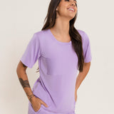 Plum T-shirt Pyjama Set