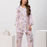 Pink Spirit 3 Peice Cotton Blazer Set