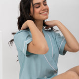 Turqoise Treat Cotton Sh Set