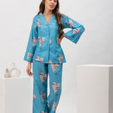 All Eyes On You Cotton Pj Set