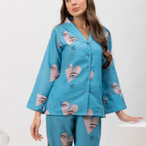 All Eyes On You Cotton Pj Set