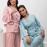 Turqoise Treat Cotton Pj Set