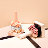 Pastel Pink Scrunchie Stand With Personalisation